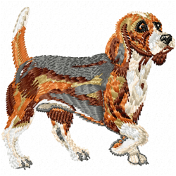 Dogs Embroidery Design 3 Dogs Embroidery Design 3
